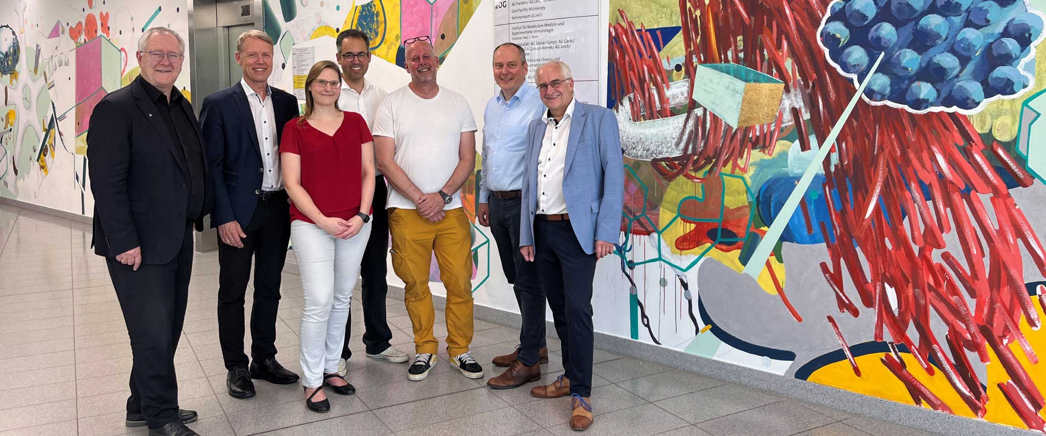 Abschluss des WANDlabor-Kunstprojekts art@immunosensation