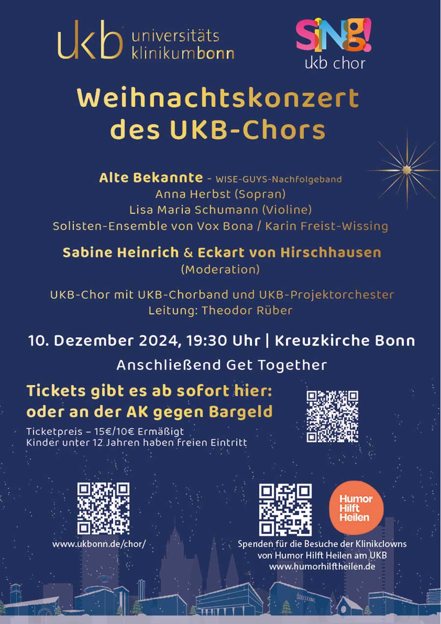 UKB Chor Weihnachtskonzert